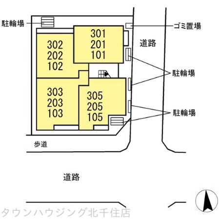 グラナーデ鹿浜の物件内観写真